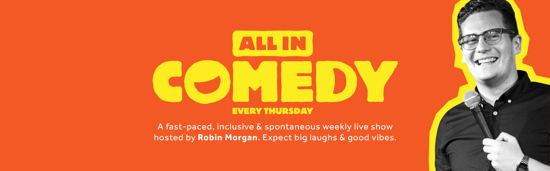 All In Comedy Thursdays - Live Comedy at The Glee Club Cardiff