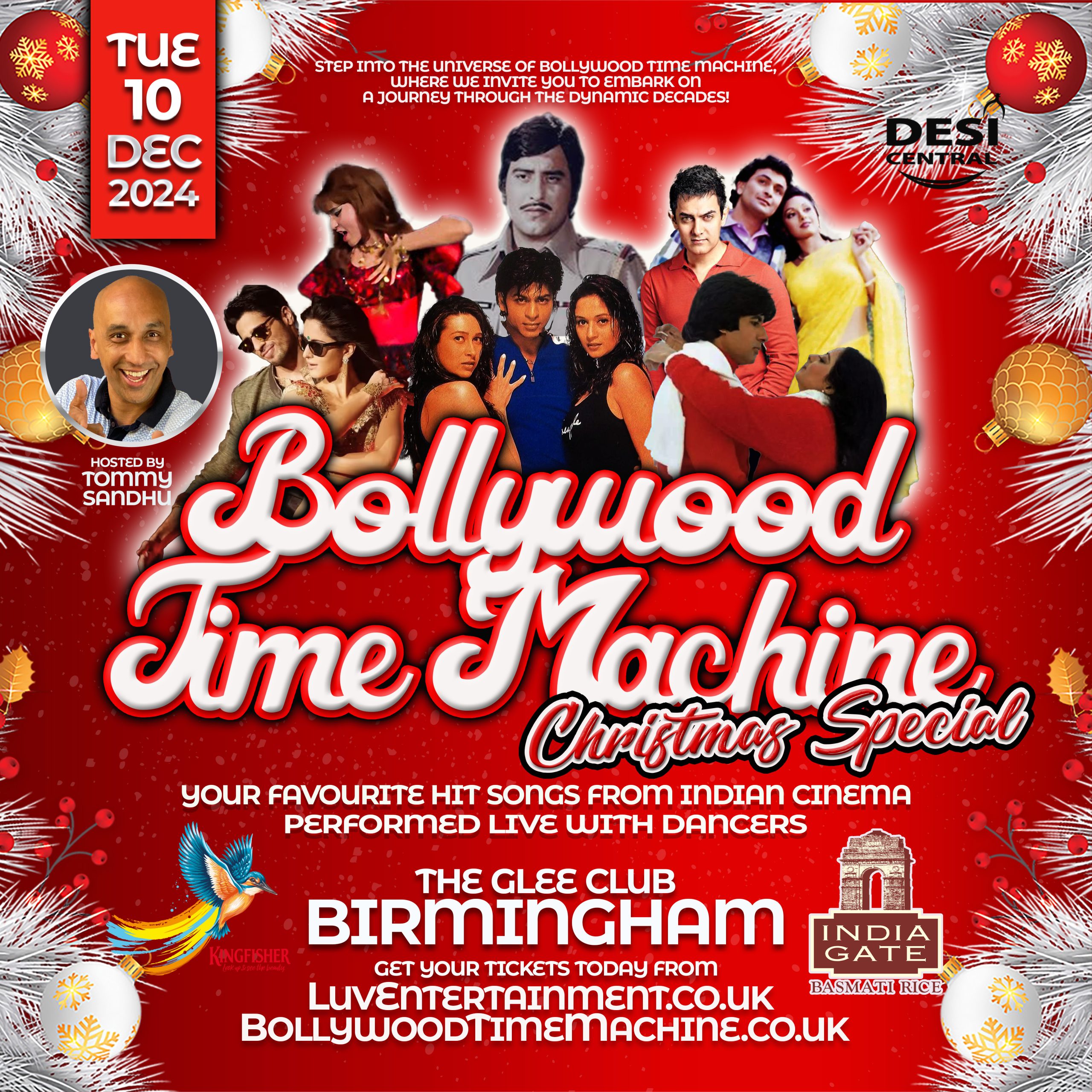 Bollywood Time Machine - live music at The Glee Club Birmingham