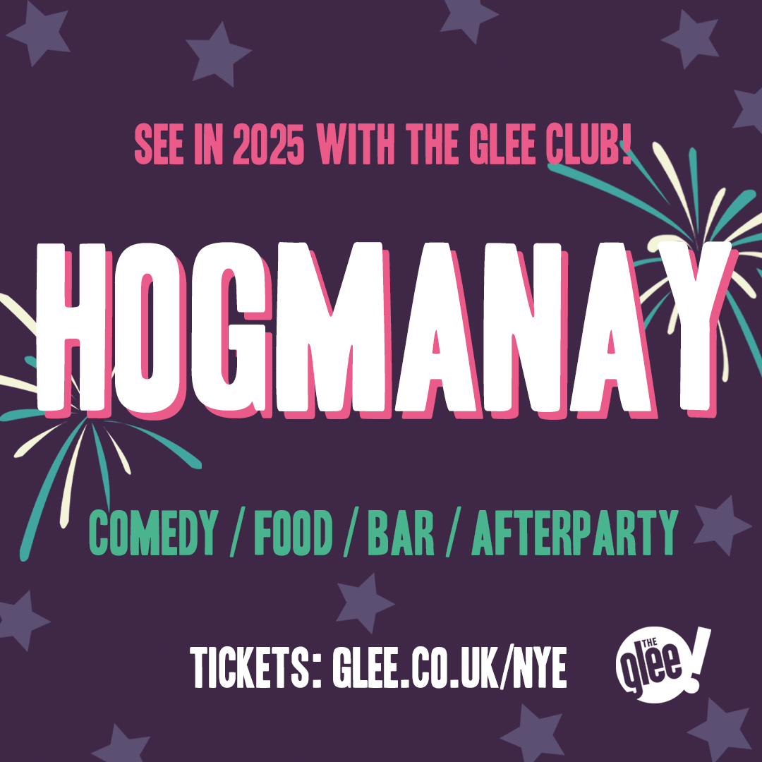 Hogmanay Comedy - live comedy at The Glee Club Glasgow