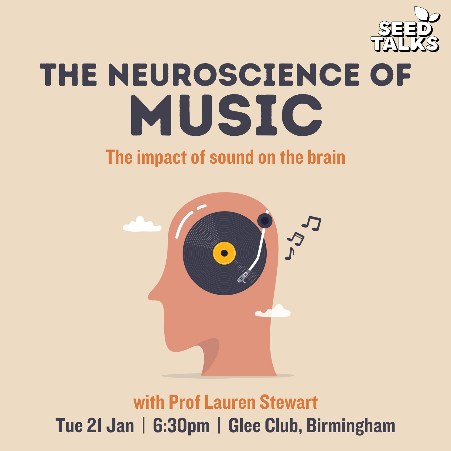 Seed Talks - live talk at The Glee Club Birmingham