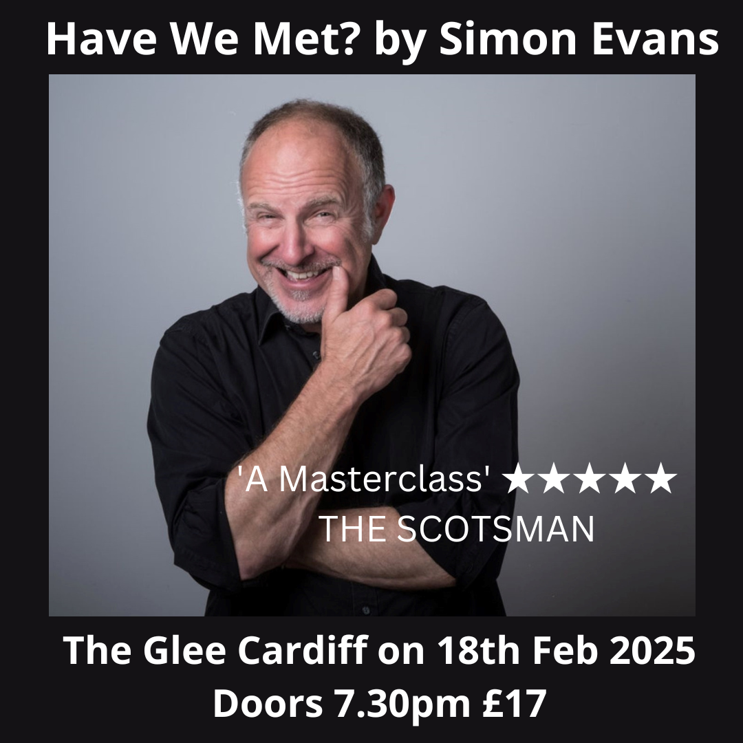 Simon Evans - live comedy at The Glee Club Cardiff