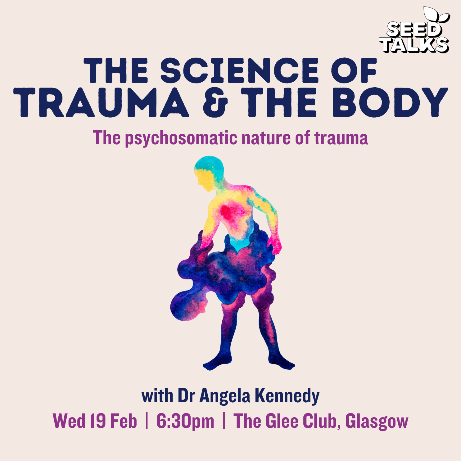 Seed Talks - live talk at The Glee Club Glasgow