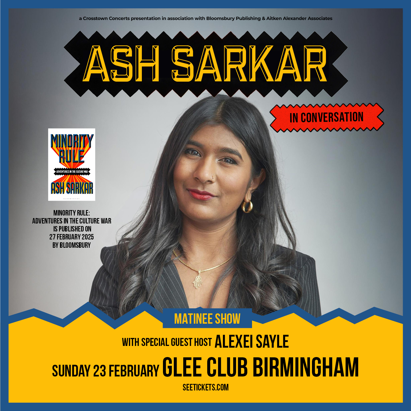 Ash Sarkar - live talk at The Glee Club Birmingham