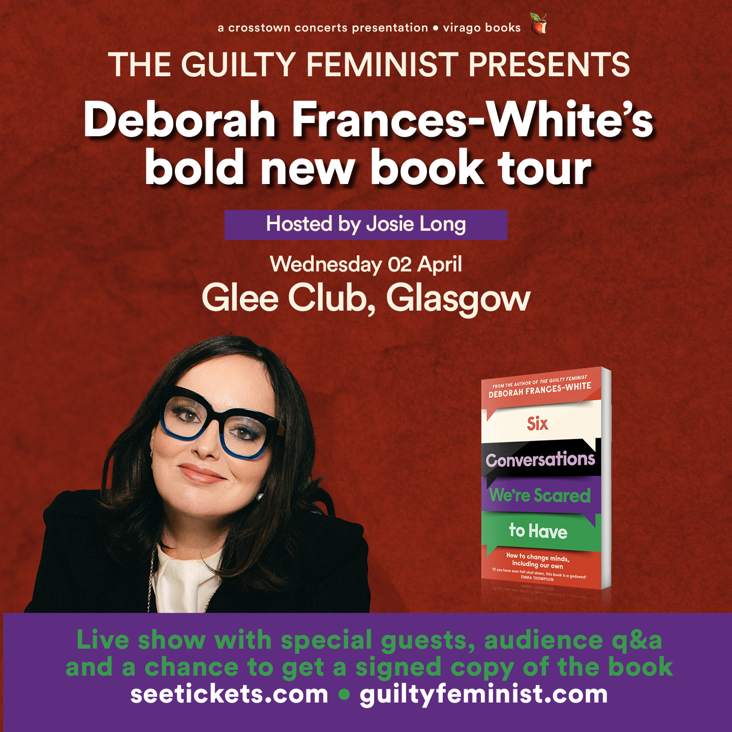 The Guilty Feminist - live talk at The Glee Club Glasgow