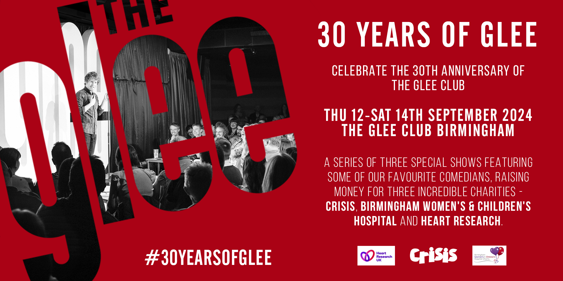 Glee Club 30th Anniversary Comedy Shows